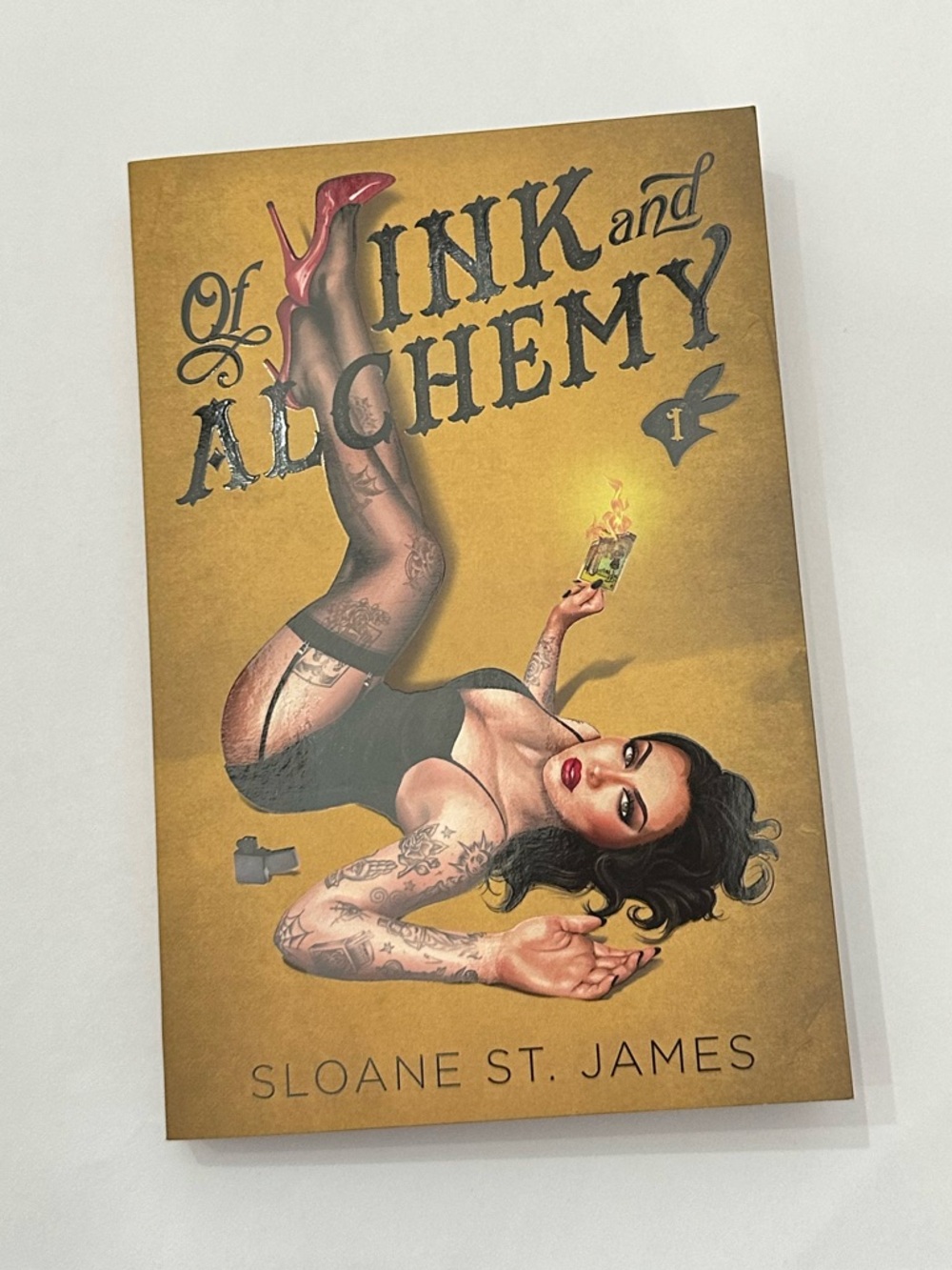Of Ink & Alchemy by Sloane St. James Dark Romance Paperback Book BookTok
